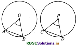 RBSE Solutions for Class 9 Maths ChapterRBSE Solutions for Class 9 Maths Chapter 10 Circles Ex 10.2 4 10 Circles Ex 10.2 2