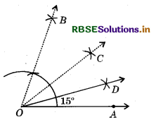 RBSE Solutions for Class 9 Maths Chapter 11 Constructions Ex 11.1 5