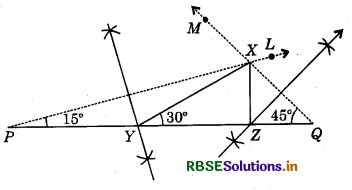 RBSE Solutions for Class 9 Maths Chapter 11 Constructions Ex 11.2 4