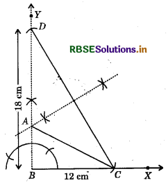 RBSE Solutions for Class 9 Maths Chapter 11 Constructions Ex 11.2 5