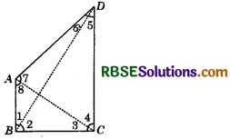 RBSE Solutions for Class 9 Maths Chapter 7 Triangles Ex 7.4 5