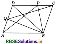 RBSE Solutions for Class 9 Maths Chapter 9 Parallelograms and Triangles Ex 9.2 3