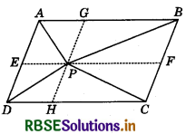 RBSE Solutions for Class 9 Maths Chapter 9 Parallelograms and Triangles Ex 9.2 5
