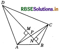 RBSE Solutions for Class 9 Maths Chapter 9 Areas of Parallelograms and Triangles Ex 9.4 10