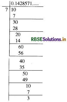 RBSE Solutions for Class 9 Maths Chapter 1 संख्या पद्धति Ex 1.3 6