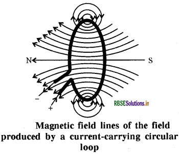RBSE Class 10 Science Important Questions Chapter 13 Magnetic Effects of Electric Current 12