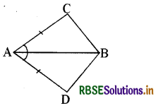 RBSE Solutions for Class 9 Maths Chapter 7 त्रिभुज Ex 7.1 1