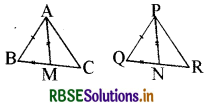 RBSE Solutions for Class 9 Maths Chapter 7 त्रिभुज Ex 7.3 3