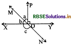 RBSE Solutions for Class 9 Maths Chapter 6 रेखाएँ और कोण Ex 6.1 2