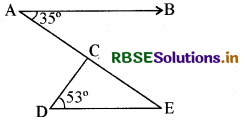 RBSE Solutions for Class 9 Maths Chapter 6 रेखाएँ और कोण Ex 6.3 3