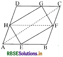 RBSE Solutions for Class 9 Maths Chapter 9 समान्तर चतुर्भुज और त्रिभुजों के क्षेत्रफल Ex 9.2 2