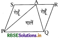 RBSE Solutions for Class 9 Maths Chapter 9 समान्तर चतुर्भुज और त्रिभुजों के क्षेत्रफल Ex 9.2 9