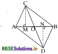 RBSE Solutions for Class 9 Maths Chapter 9 समान्तर चतुर्भुज और त्रिभुजों के क्षेत्रफल Ex 9.3 5