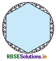 RBSE Solutions for Class 10 Maths Chapter 12 Areas Related to Circles Ex 12.2 Q13