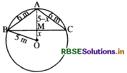 RBSE Solutions for Class 9 Maths Chapter 10 वृत्त Ex 10.4 6