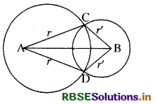 RBSE Solutions for Class 9 Maths Chapter 10 वृत्त Ex 10.6 1