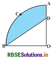 RBSE Solutions for Class 10 Maths Chapter 12 Areas Related to Circles Ex 12.3 Q12