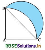 RBSE Solutions for Class 10 Maths Chapter 12 Areas Related to Circles Ex 12.3 Q15