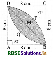 RBSE Solutions for Class 10 Maths Chapter 12 Areas Related to Circles Ex 12.3 Q16.1