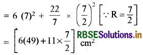 RBSE Solutions for Class 10 Maths Chapter 13 Surface Areas and Volumes Ex 13.1 Q4.1