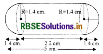 RBSE Solutions for Class 10 Maths Chapter 13 Surface Areas and Volumes Ex 13.2 Q3.1