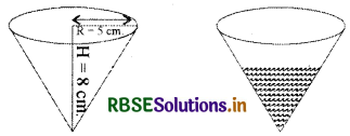 RBSE Solutions for Class 10 Maths Chapter 13 Surface Areas and Volumes Ex 13.2 Q5