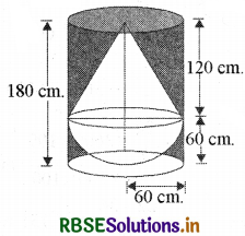 RBSE Solutions for Class 10 Maths Chapter 13 Surface Areas and Volumes Ex 13.2 Q7