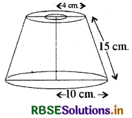 RBSE Solutions for Class 10 Maths Chapter 13 Surface Areas and Volumes Ex 13.4 Q3.1