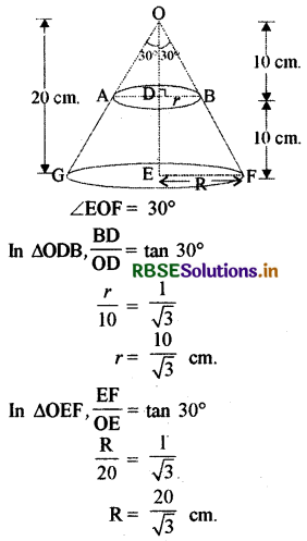 RBSE Solutions for Class 10 Maths Chapter 13 Surface Areas and Volumes Ex 13.4 Q5