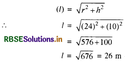 RBSE Solutions for Class 9 Maths Chapter 13 पृष्ठीय क्षेत्रफल एवं आयतन Ex 13.3 3