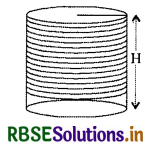 RBSE Solutions for Class 10 Maths Chapter 13 Surface Areas and Volumes Ex 13.5 Q1