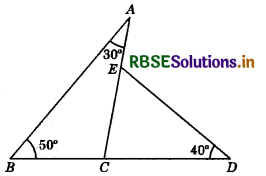 RBSE Class 9 Maths Important Questions Chapter 6 Lines and Angles 13