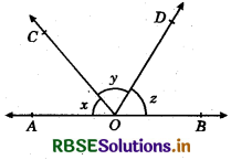RBSE Class 9 Maths Important Questions Chapter 6 Lines and Angles 2
