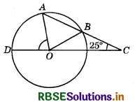 RBSE Class 9 Maths Important Questions Chapter 10 Circles 1