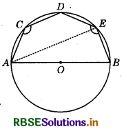 RBSE Class 9 Maths Important Questions Chapter 10 Circles 27