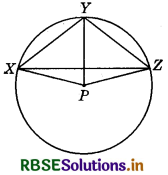 RBSE Class 9 Maths Important Questions Chapter 10 Circles 28