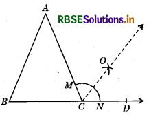 RBSE Class 9 Maths Important Questions Chapter 11 Constructions 1