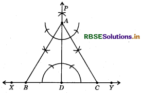 RBSE Class 9 Maths Important Questions Chapter 11 Constructions 2