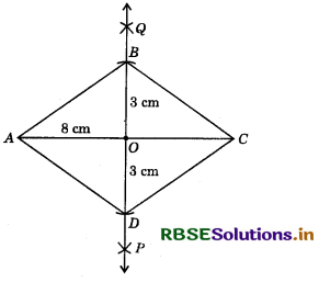 RBSE Class 9 Maths Important Questions Chapter 11 Constructions 3