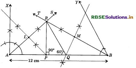 RBSE Class 9 Maths Important Questions Chapter 11 Constructions 6