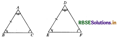 RBSE Class 9 Maths Important Questions Chapter 7 Triangles 16