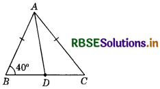 RBSE Class 9 Maths Important Questions Chapter 7 Triangles 17