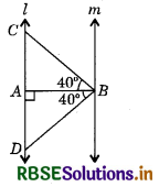 RBSE Class 9 Maths Important Questions Chapter 7 Triangles 21