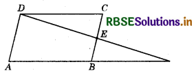 RBSE Class 9 Maths Important Questions Chapter 8 Quadrilaterals 1