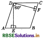 RBSE Class 9 Maths Important Questions Chapter 8 Quadrilaterals 15