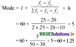 RBSE Class 10 Maths Important Questions Chapter 14 Statistics LAQ Q2.1