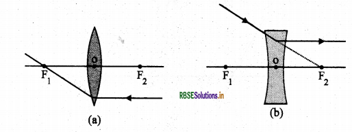 RBSE Class 10 Science Important Questions Chapter 10 प्रकाश-परावर्तन तथा अपवर्तन 37