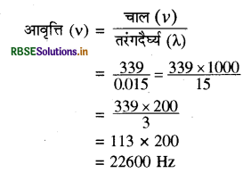 RBSE Solutions for Class 9 Science Chapter 12 ध्वनि 15