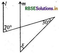 RBSE Class 9 Maths Important Questions Chapter 6 रेखाएँ और कोण 18