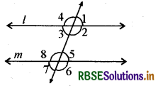 RBSE Class 9 Maths Important Questions Chapter 6 रेखाएँ और कोण 4